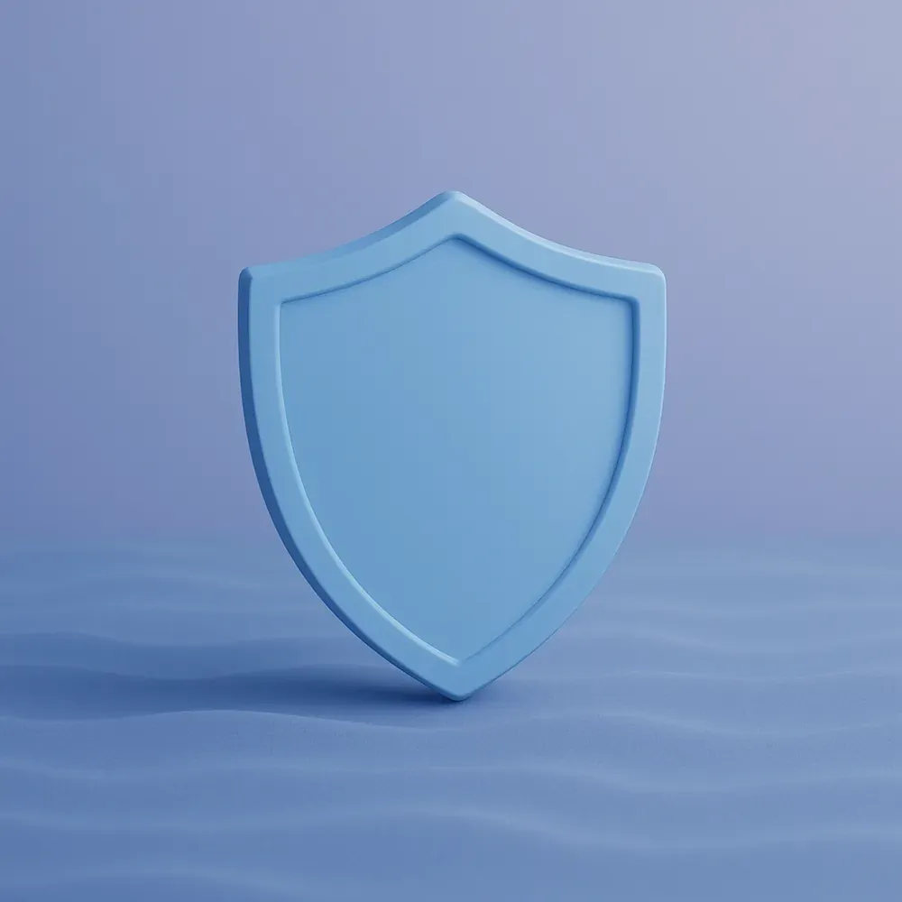 Abstract visualisation of secure private AI infrastructure with data sovereignty, showing interconnected nodes within a protected digital environment