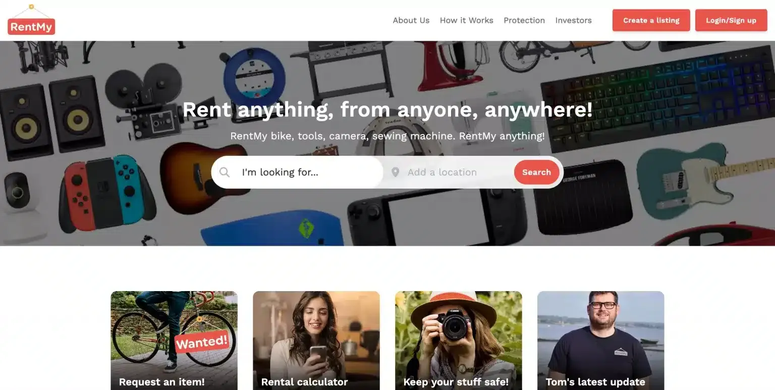 How We Helped RentMy Secured 6-Figure VC Funding